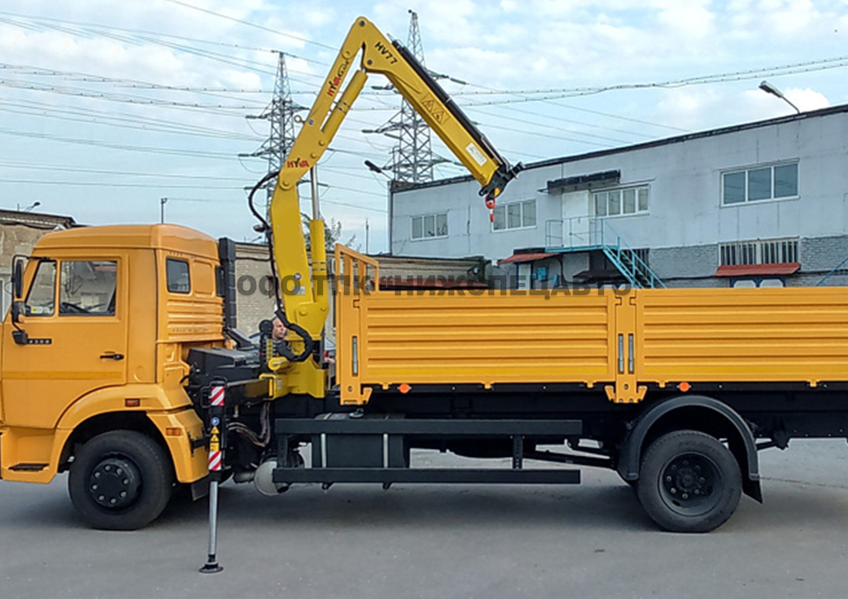 Камаз 4308 Манипулятор Купить Россия