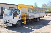 Кран-манипулятор Isuzu NQR90 с КМУ Soosan SCS335