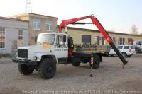 В наличии с документами! Кран-манипулятор ГАЗ 33081 «Садко» с КМУ Fassi F65