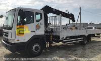 Новинка в Нижнем Новгороде: манипулятор на шасси Daewoo Novus с КМУ HIAB HTS1535