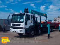 Бортовой автомобиль Daewoo Novus 19т С КМУ HKTC HLC-10015