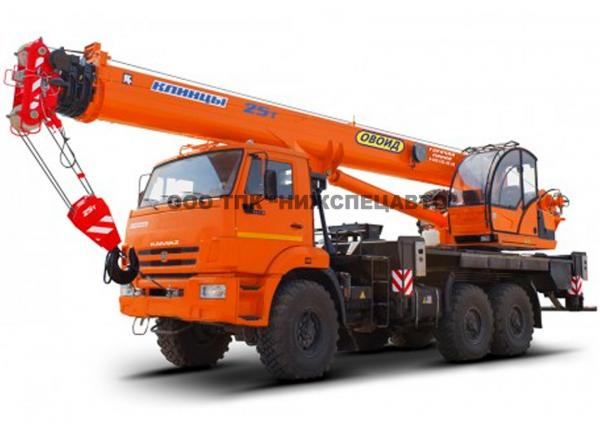 Автокран КС-55713-5К-4 «КЛИНЦЫ» на шасси КАМАЗ-43118