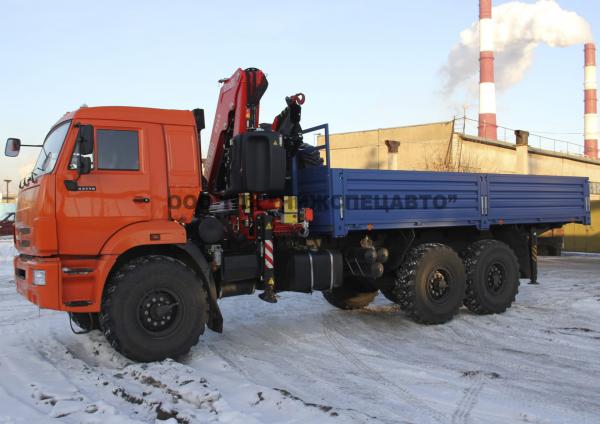 Манипулятор Камаз 43118 с КМУ Fassi 215