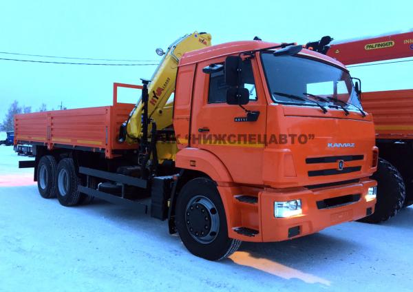 Манипулятор Камаз 65115 с КМУ Hyva 150
