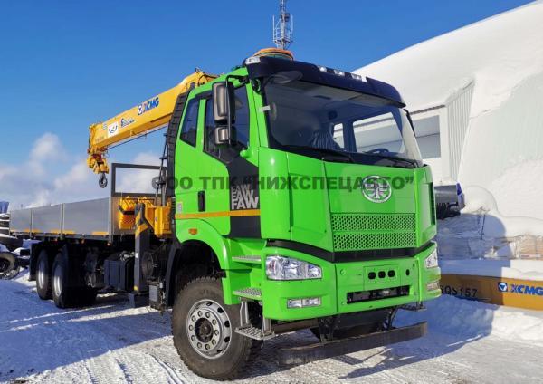 Манипулятор FAW с КМУ XCMG 350-5