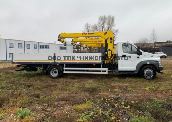 Манипулятор Газон NEXT с КМУ HYVA CRANE 