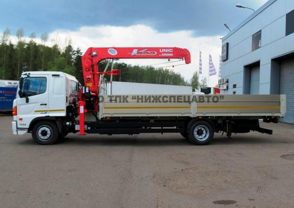 Манипулятор Hino 500 с КМУ Unic 554 /п.м 12 т