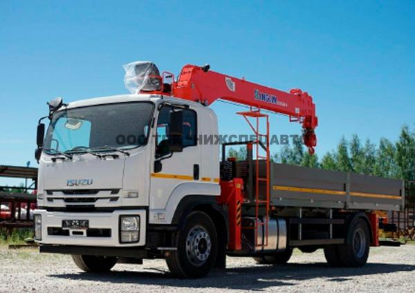 Манипулятор Isuzu FVR с КМУ Kanglim 1256