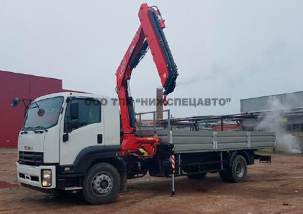 Манипулятор Isuzu FVR с КМУ Fassi 215