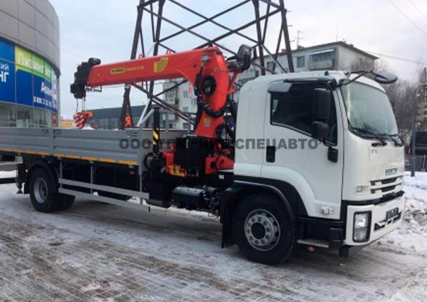 Манипулятор Isuzu FVR с КМУ Soosan 514