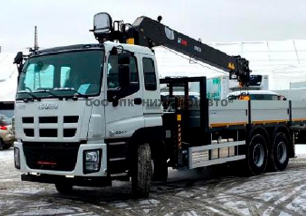 Манипулятор Isuzu с КМУ HIAB 190