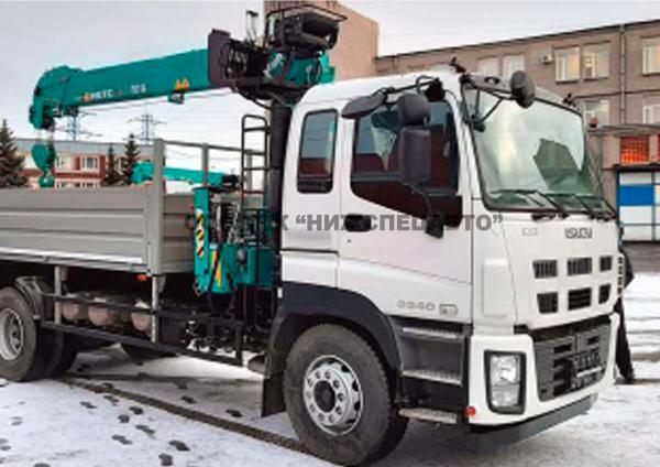 Манипулятор Isuzu с КМУ HKTC 7016