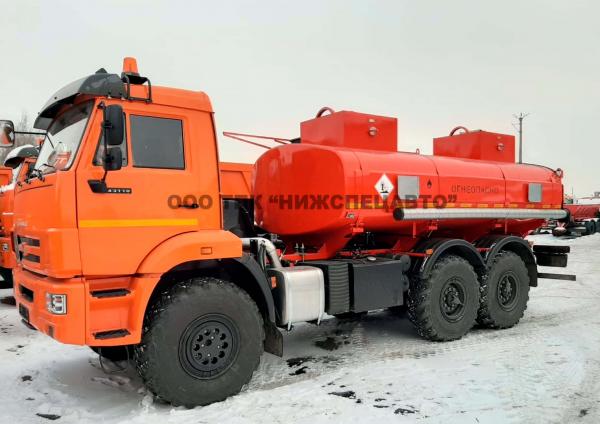 Топливозаправщик АТЗ-11 на шасси Камаз 43118