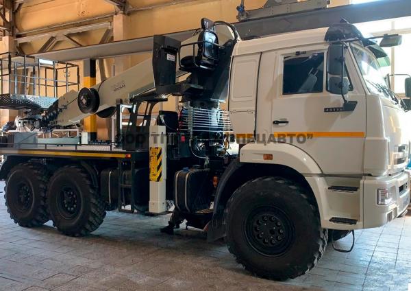 Автовышка Dasan 300 К4 на шасси Камаз 43118