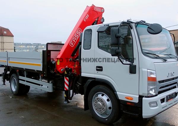 Манипулятор JAC 120 с КМУ Fassi 155 /п. м 12 т