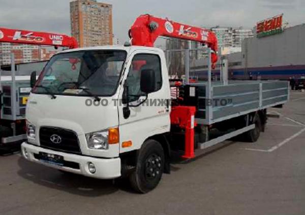 Манипулятор Hyundai с КМУ Unic 374 /п.м 7,5 т