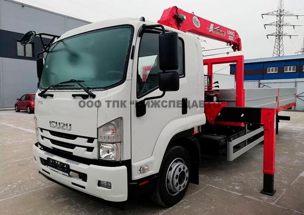 Манипулятор Isuzu FSR с КМУ Uniс 504 /п.м 12 т