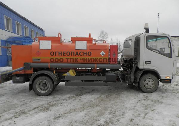 Бензовоз Jac N80 4,9 куб