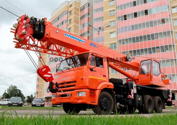 Автокран КС-55713-1К-3 «КЛИНЦЫ» ( 25 т )на шасси КАМАЗ-65115 