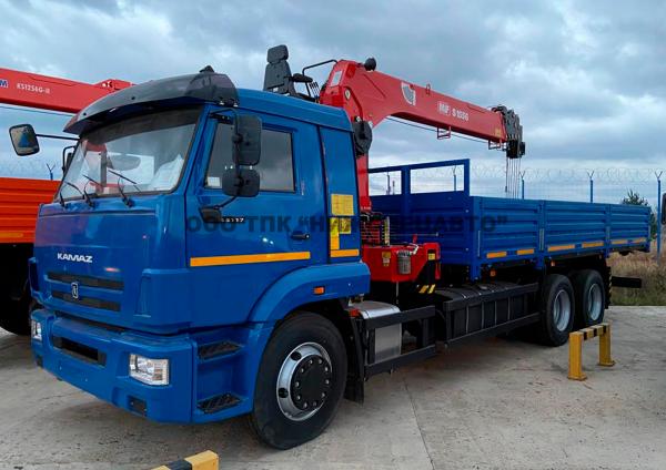 Манипулятор Камаз КАМАЗ 65117 с КМУ FASSI 1556