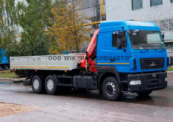 Манипулятор МАЗ 6312 с КМУ Fassi 245