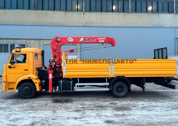 Манипулятор Камаз 4308 с КМУ Unic 374
