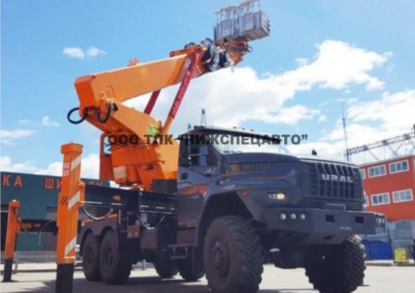 Автовышка Урал 4320 45 м (Hansin) 